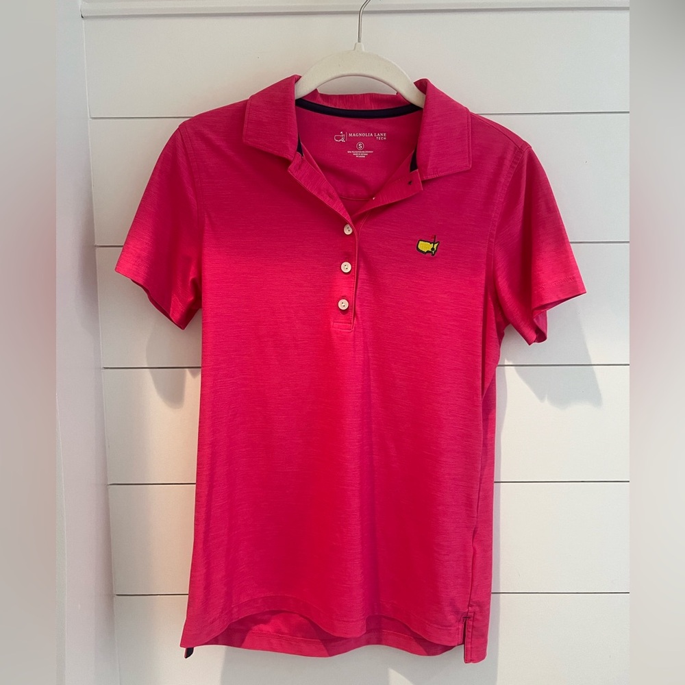 Masters Womens Pink Polo